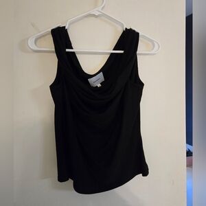 Reformation Black Cello Knit Top Size Small